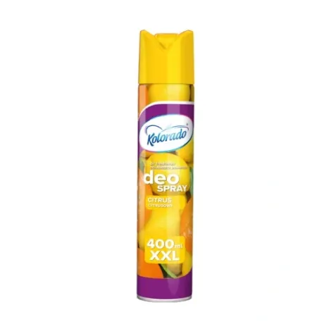 Odświeżacz powietrza KOLORADO 400ml deo spray - Cytrynowy