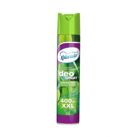 Odświeżacz powietrza KOLORADO 400ml deo spray - Green tea - zielona herbata