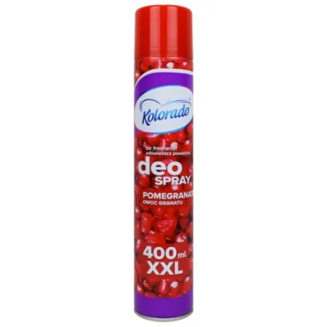 Odświeżacz powietrza KOLORADO 400ml deo spray - Owoc granatu